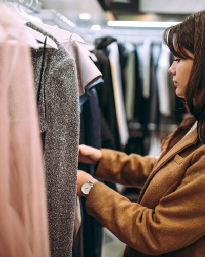 Women doing shopping in shopping mall